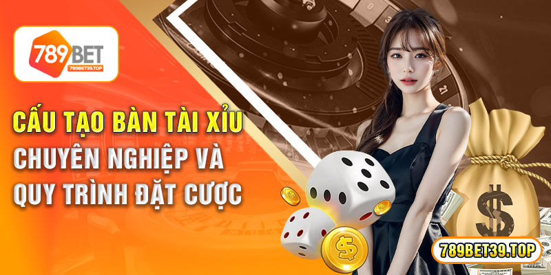 Cấu Tạo Bàn Tài Xỉu Chuyên Nghiệp Và Quy Trình Đặt Cược